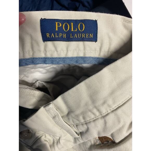 Polo Ralph Lauren Bulldog Embroidered Classic Fit Chino Short Mens Size 30 - Picture 8 of 11